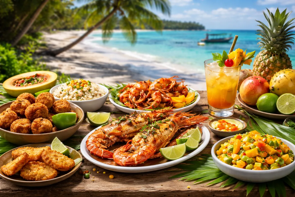Quelle gastronomie découvrir lors de vos voyages aux Antilles ?