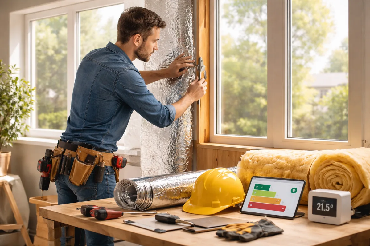 Comment réaliser des travaux de bricolage pour améliorer l'efficacité énergétique de votre maison